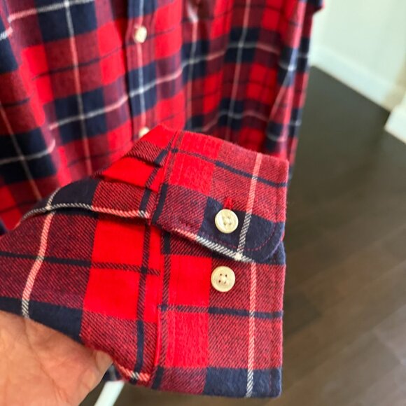 Club Room Men's Cotton Flannel Button-Down Shirt - Picture 7 of 9